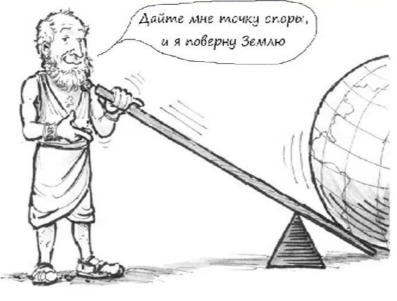 Архимед поворачивает Землю